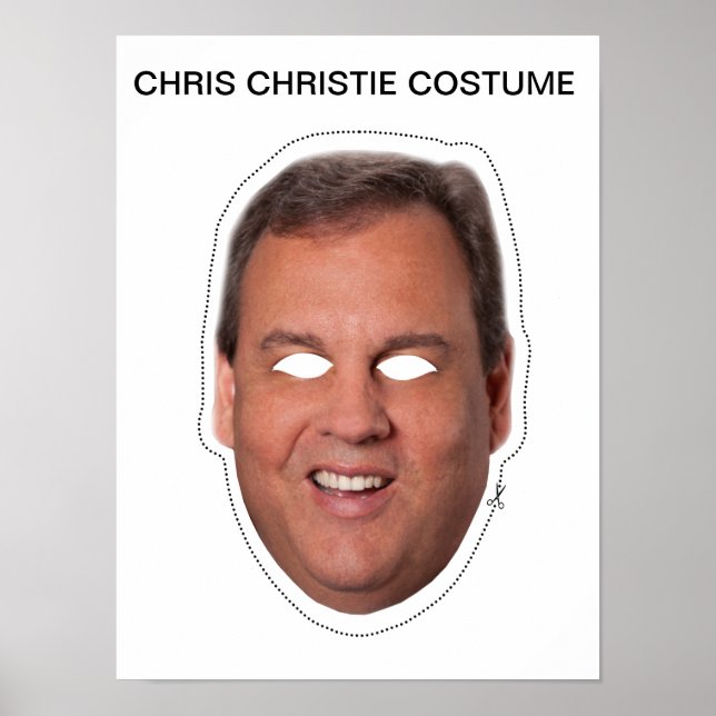 Póster Chris Christie Costume (Frente)