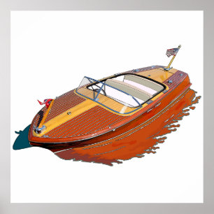 Póster Chris-Craft Capri