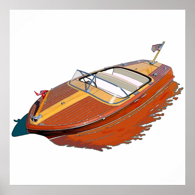 Póster Chris-Craft Capri (Frente)