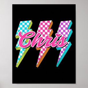 Póster Chris Groovy Perno Relámpago Cuadros Me Ama Meme