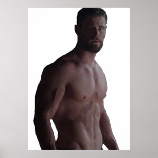 Póster chris hemsworth