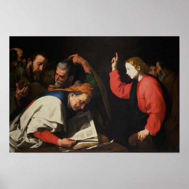Póster Christ among the Doctors, c.1630 (Frente)
