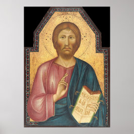 Póster Christ Blessing, Grifo di Tancredit Bella Artes Po