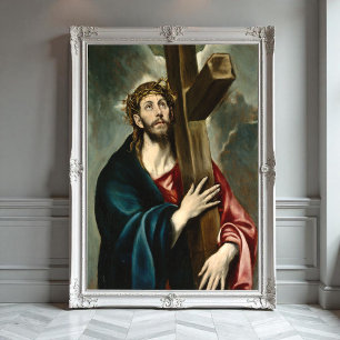 Póster Christ Carrying the Cross, El Greco