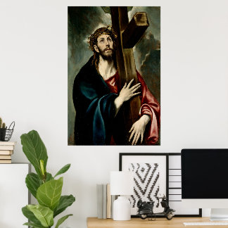 Póster Christ Carrying the Cross (Light 1) Poster