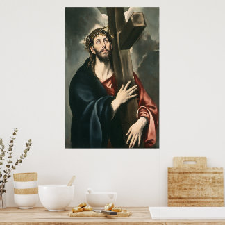 Póster Christ Carrying the Cross (Light 2) Poster