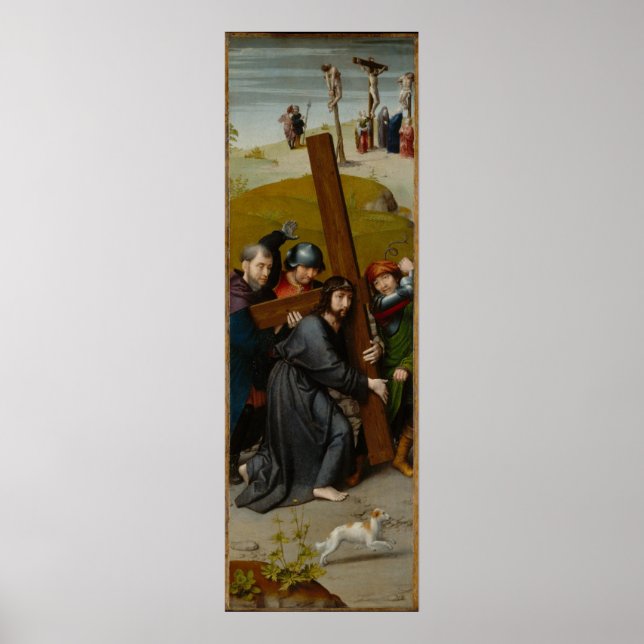 Póster Christ Carrying the Cross, with the Crucifixion (Frente)