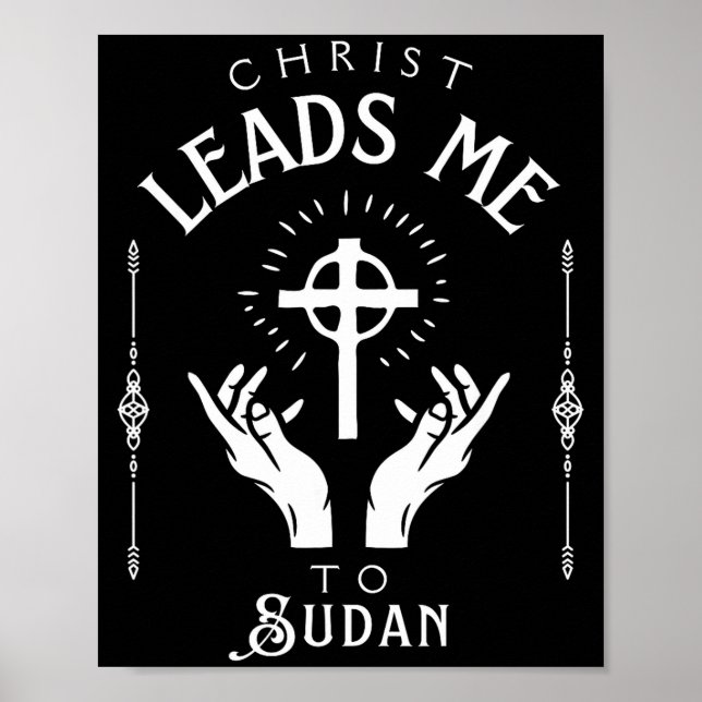 Póster Christ Leads Me To Sudan  (Frente)