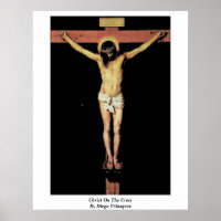 Christ On The Cross By Diego Velazquez