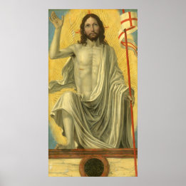 Póster Christ Risen - Poster Bella Artes de Bergognone