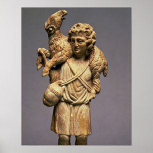 Póster Christ the Shepherd (ivory)