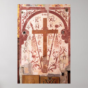 Póster Christain Cross Artwork