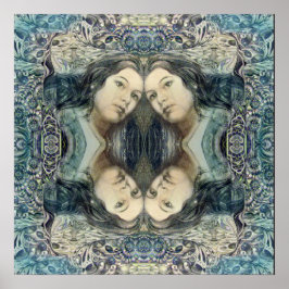 Póster Christan 4 al cuadrado