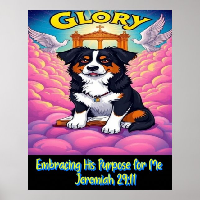 Póster Christian Aussie Embracing His Purpose For Me (Frente)
