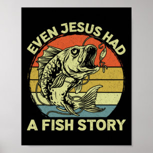 Póster Christian B Pesca Hasta Jesús Tenía Funn De La His
