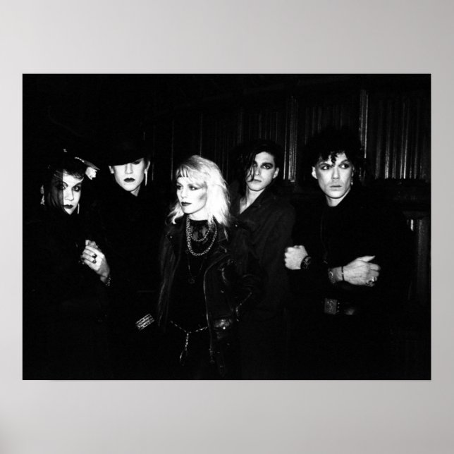 PÓSTER CHRISTIAN DEATH  1984 PHOTO (Frente)