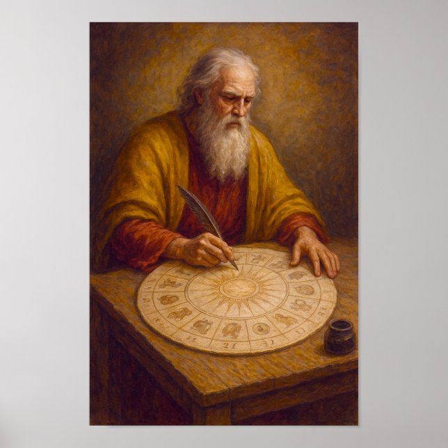 Póster Christian Enoch Making Calender (Frente)