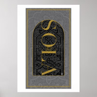 CHRISTIAN FAITH SOLA SOLA POSTER DE LA FIDE