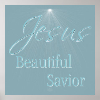 Póster Christian Poster with Saying