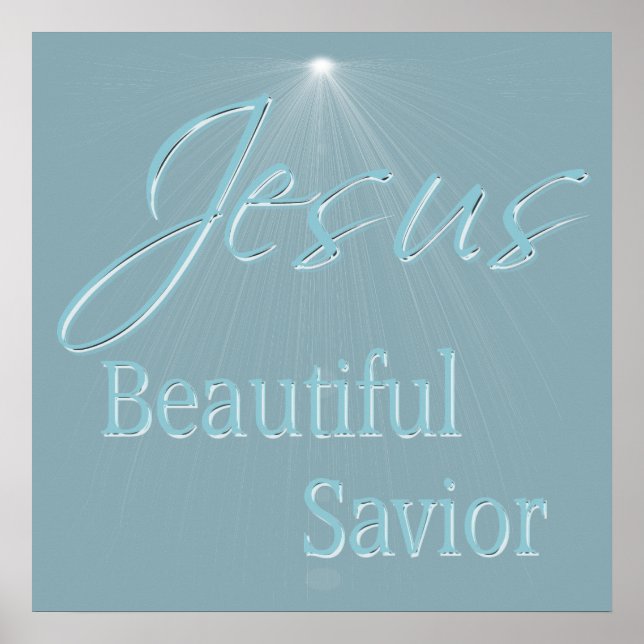 Póster Christian Poster with Saying (Frente)