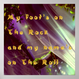 Póster Christian Saying Poster