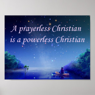 Póster Christian Saying Poster