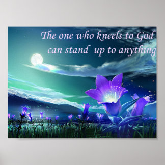 Póster Christian Saying Poster