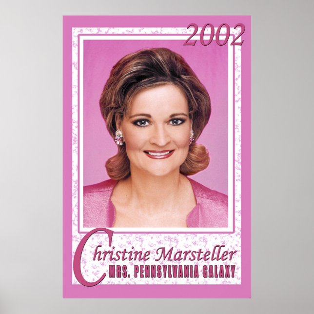Póster Christine - Sra. PA (Frente)