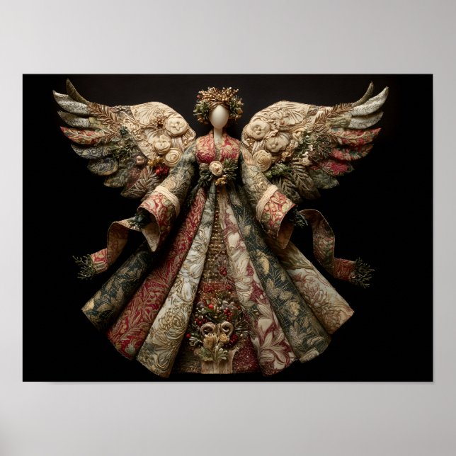 Póster Christmas Angel (Frente)