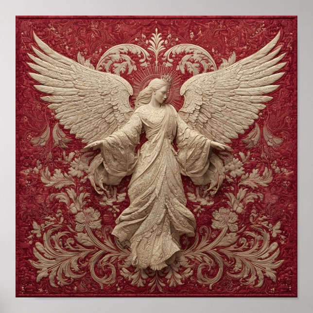 Póster Christmas Angel (Frente)