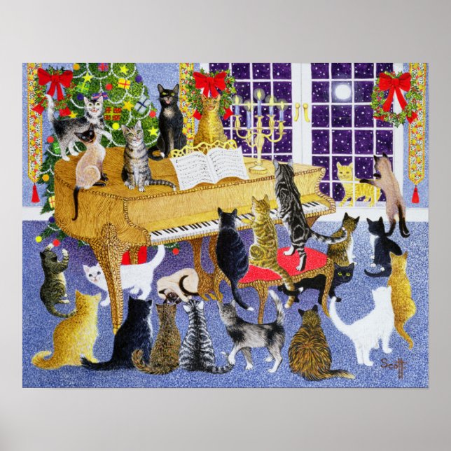 Póster Christmas Chorus (Frente)