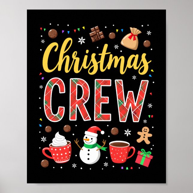 Póster Christmas Crew (2) (Frente)