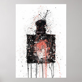 Póster Christmas Gift Fragrance Bottle 'Egyptian Gold'