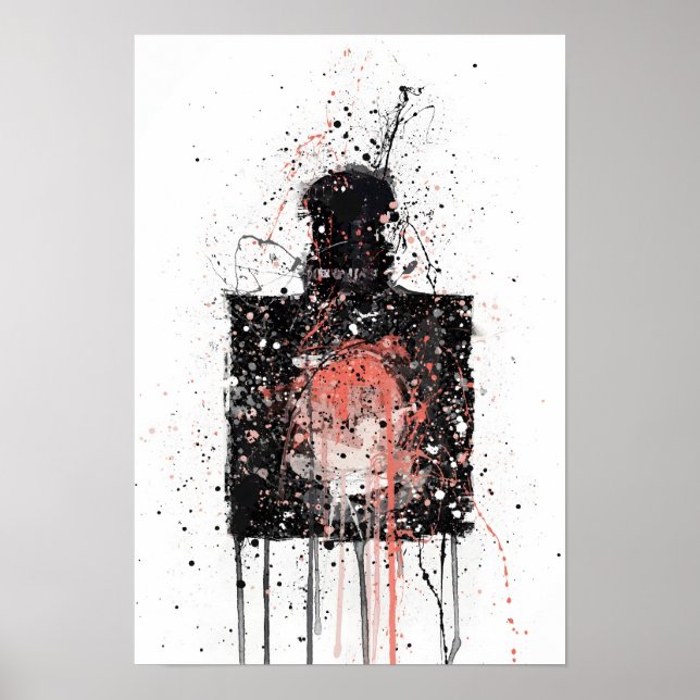 Póster Christmas Gift Fragrance Bottle 'Egyptian Gold' (Frente)