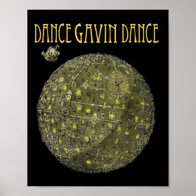 Póster Christmas Gifts For Dance Gavin Dance Lovers Dance (Frente)