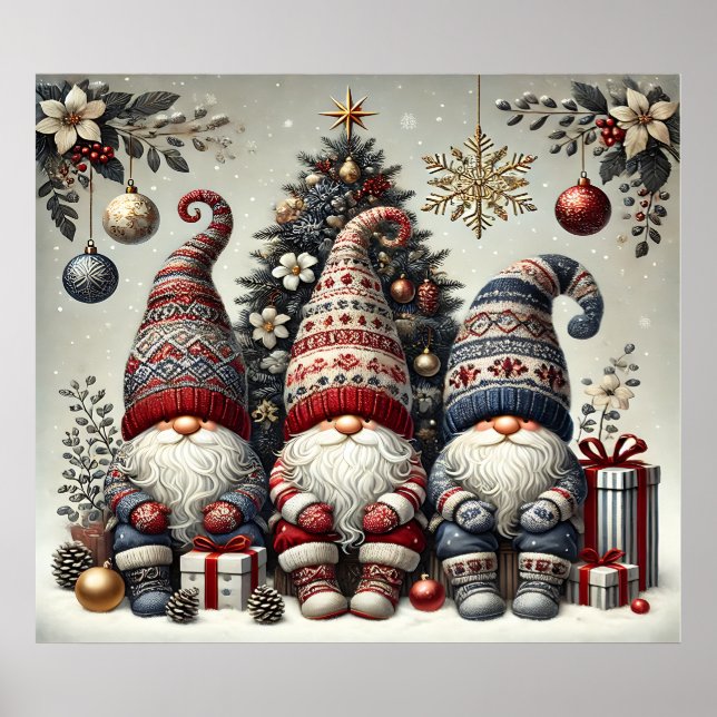 Póster Christmas Gnomes Poster (Frente)