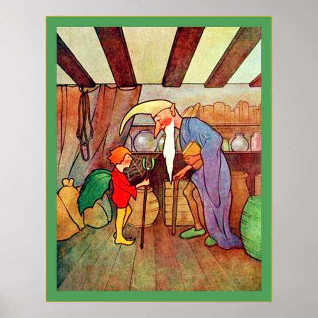 Póster Christmas Land ~ Vintage Christmas (Frente)