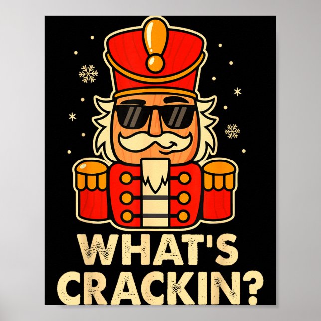 Póster Christmas Nutcracker Shirt Men Kids Women Boys Chr (Frente)