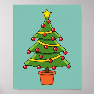 Póster Christmas Tree