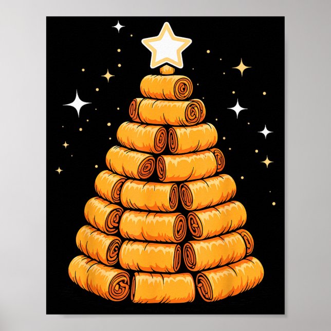 Póster Christmas Tree Luma Filino Spring Rolls  (Frente)