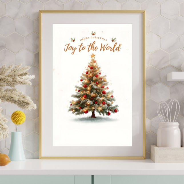 Póster Christmas Tree Poster — Magical Winter Holiday (Subido por el creador)