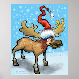 Póster Christmoose