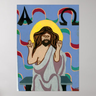 Póster Christos Pantocrator