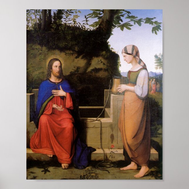 Póster Christus und die Samariterin (Frente)