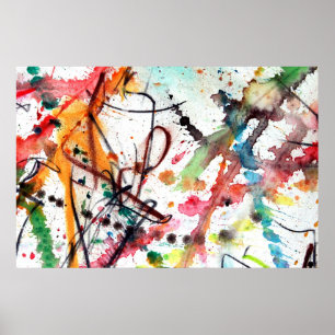 Póster Chromatic Dance Detail 1