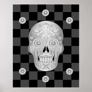 Póster Chrome Calavera Watch