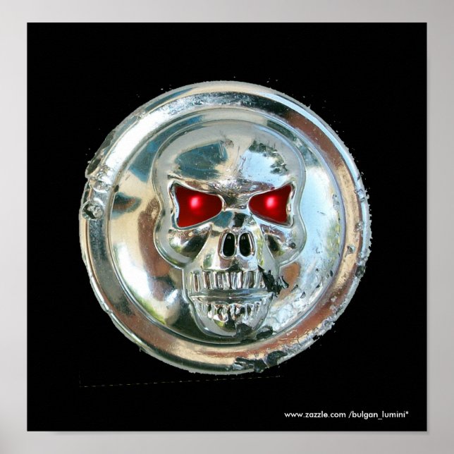 PÓSTER CHROME SKULL (Frente)