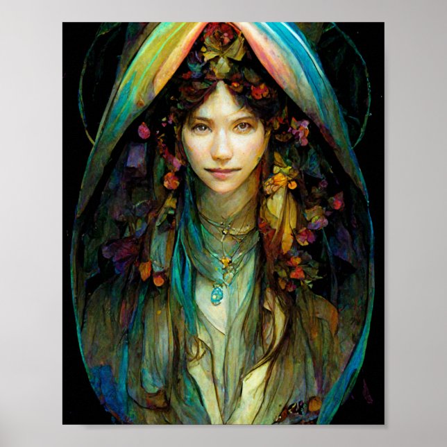 Póster Chrysalis Fantasy Art Poster (Frente)