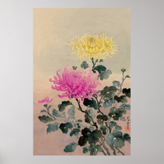 Póster Chrysanthemum 1930 by Tsuchiya Koitsu