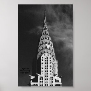 Póster Chrysler Building New York